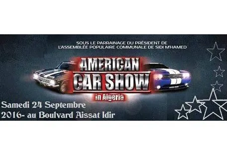 L’American Car Show s’invite à Alger le 24 septembre