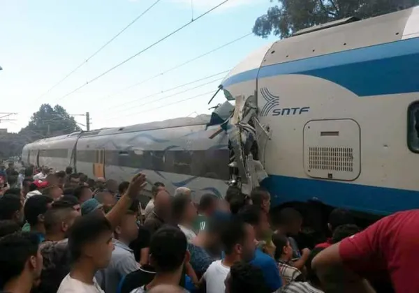 Une personne décédée et 196 autres blessés dans une collision de deux trains à Boudouaou