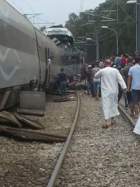 Une personne décédée et 196 autres blessés dans une collision de deux trains à Boudouaou