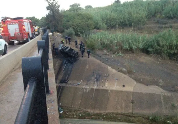 Grave accident à Alger ce matin : 2 personnes mortes calcinées 