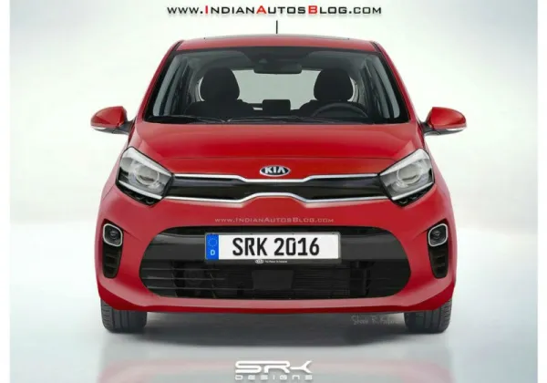 Nouvelle Kia Picanto 2017 : à moitié dévoilée