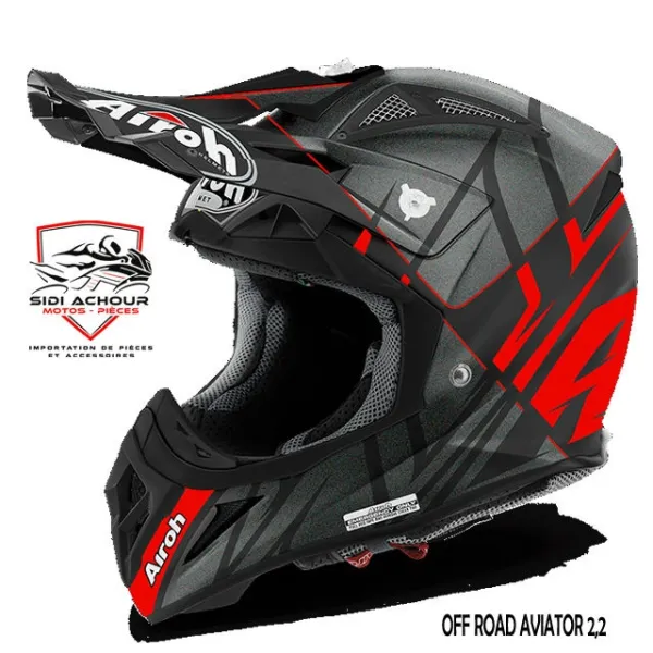 La marque de casques Airoh arrive en Algérie chez Sidi Achour Motos pièces