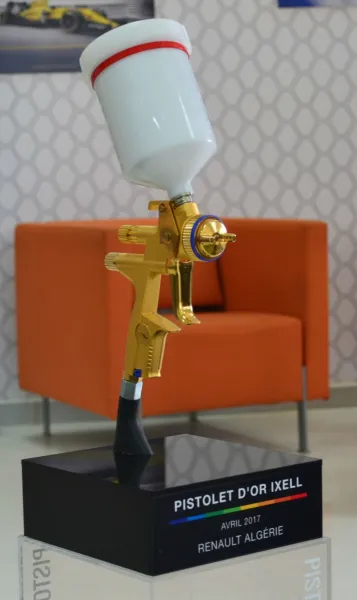 Le pistolet d’or IXELL: nouveau concours de peinture carrosserie chez Renault Algérie
