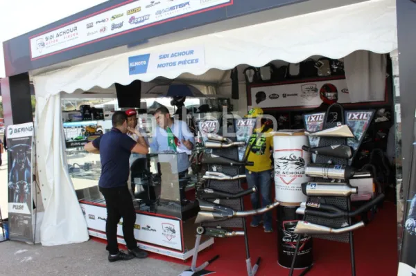 Almoto 2017 / Sidi Achour Moto & Piéces présent avec ses 24 marques