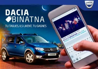 Dacia Algérie lance le jeu "Dacia Binetna" sur sa page facebook