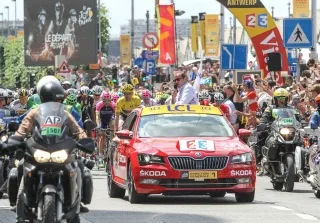SKODA soutient encore le Tour de France depuis 2004