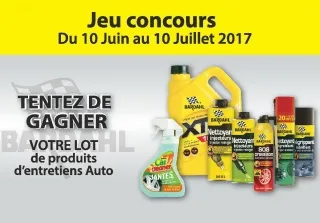 Bardahl Algérie met en jeu un lot de ses produits sur sa page facebook