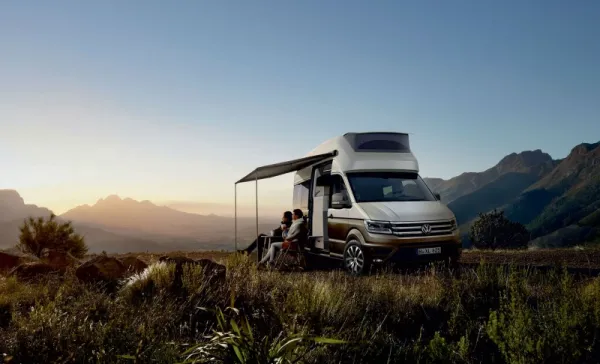 Volkswagen expose son Concept camping-car California XXL basé sur le Crafter au Salon de la caravane de Düsseldorf