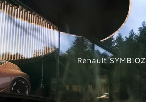 RENAULT SYMBIOZ : concept car électrique pour Francfort