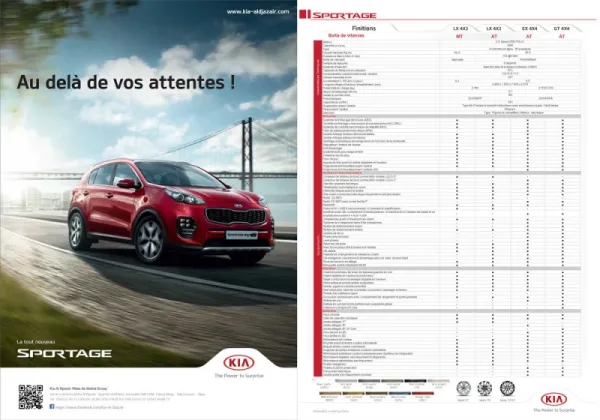 Kia Al Djazaïr/ Gloviz : Le nouveau Sportage à partir de 3 990 000 da TTC