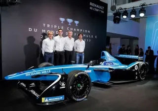 Renault e.dams célébre son 3éme titre consécutif en Formule E