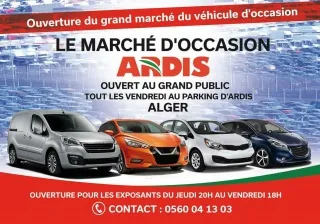 Foire des véhicules d'occasion à ARDIS chaque vendredi