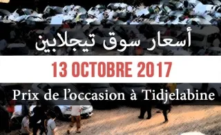 Les tarifs de l’occasion à Tidjellabine le weekend dernier