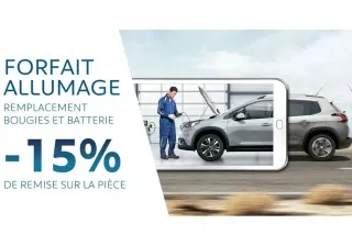 Peugeot Algérie : Remise de 15% sur les bougies et les batteries
