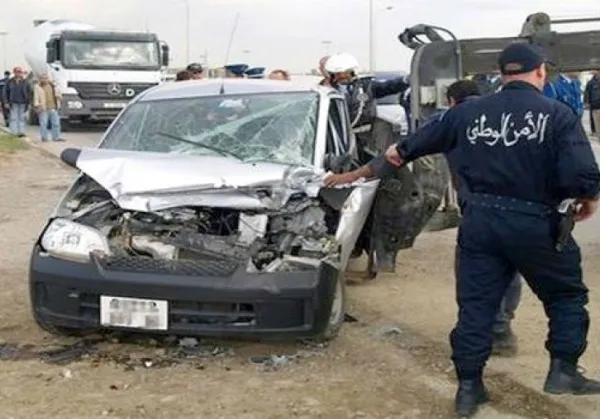 Accidents de la route: deux morts dans un accident de la circulation à Zeribet El Oued (Biskra)