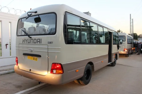 Global Motors Industries : Livraison des premiers bus Hyundai County made in Algérie