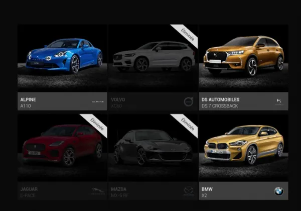 La plus belle voiture de 2017 : voici les finalistes
