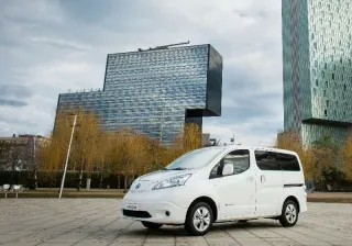 Le Nissan E-NV200 se dote d’une nouvelle batterie de 40 kWh