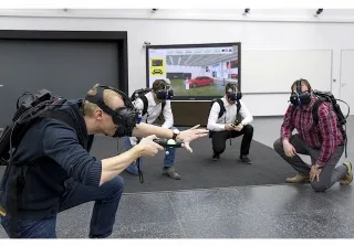  Audi teste une nouvelle plateforme de réalité virtuelle holodeck pour évaluer la conception de nouveaux véhicules