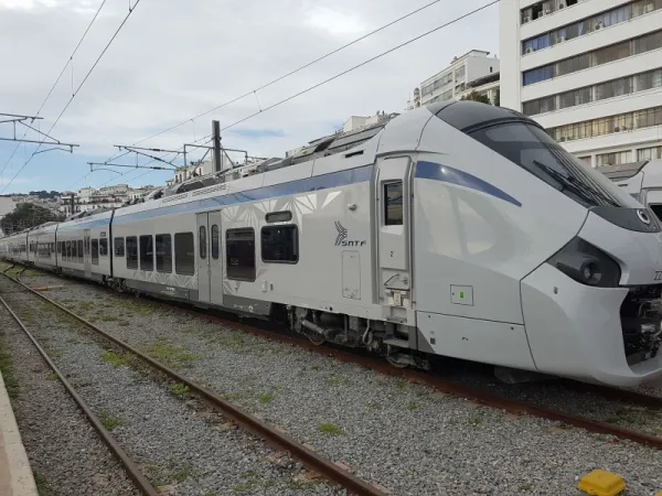Mise en service commercial du 1e train Coradia Algérie et inauguration de la nouvelle gare ferroviaire Agha