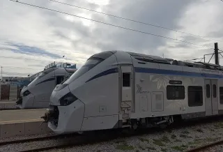 Mise en service commercial du 1e train Coradia Algérie et inauguration de la nouvelle gare ferroviaire Agha