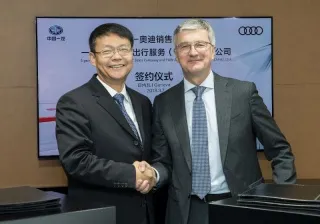 Audi et FAW fondent une nouvelle co-entreprise de distribution automobile