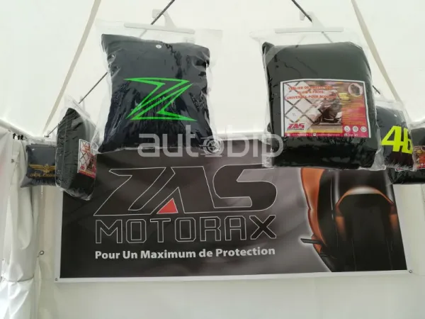 ALMOTO 2018 / ZAS Motorax : une gamme d&#039;accessoires de protection de motos fabriquée localement