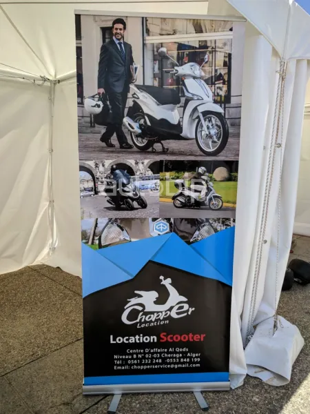 ALMOTO 2018 : louer un scooter à partir de 1500 da par jour, chez Chopper Location