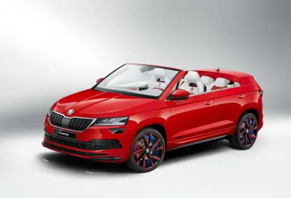 Skoda SUNROQ : le KAROQ cabriolet conçu par des apprentis