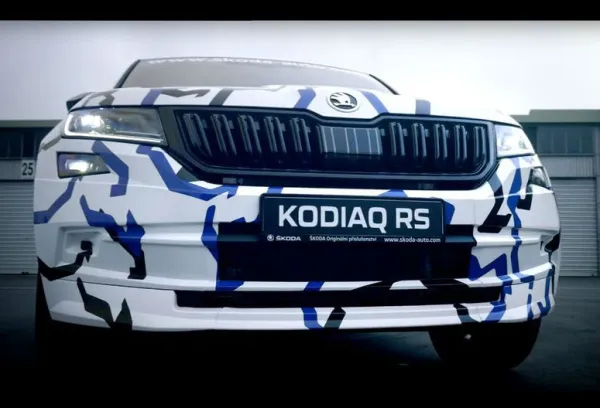Skoda KODIAQ RS s'annonce en promettant un record sur le Nürburgring