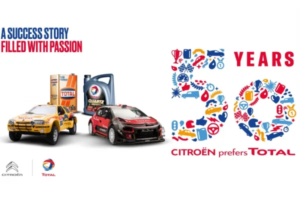 Citroën et Total fêtent 50 ans de partenariat