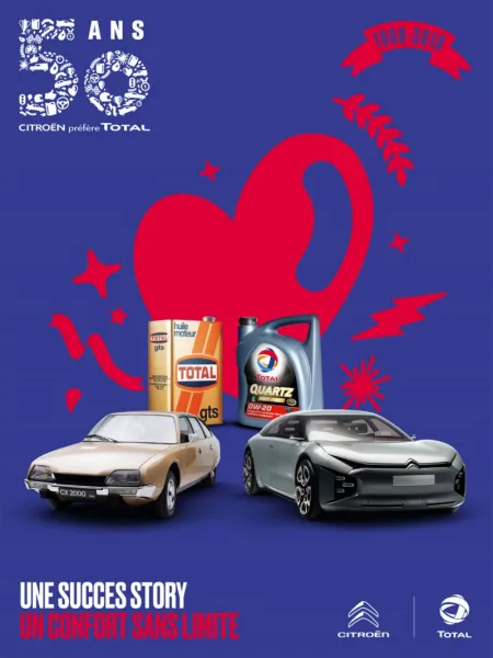 Citroën et Total fêtent 50 ans de partenariat