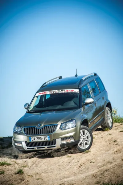 Le ŠKODA Yeti élu 4x4 de l’année 2014 