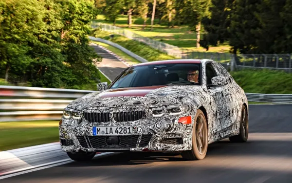 Nouvelle BMW Série 3 subi les derniers tests au Nürburgring