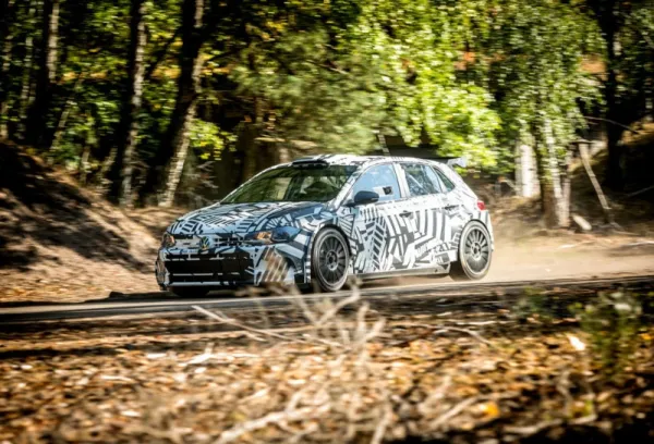 La nouvelle Volkswagen Polo GTI R5 préte pour le Rallye d'Espagne