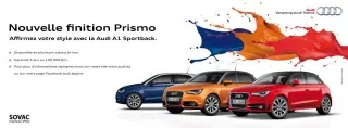 Nouvelle Audi A1 Sportback Prismo