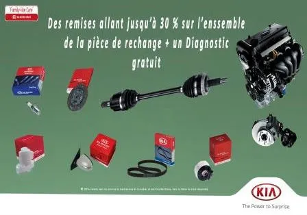 Kia Motors Algérie lance la campagne "Anticipez l’hiver", avec un diagnostic gratuit et jusqu'a 30% de remise sur la piéce de rechange