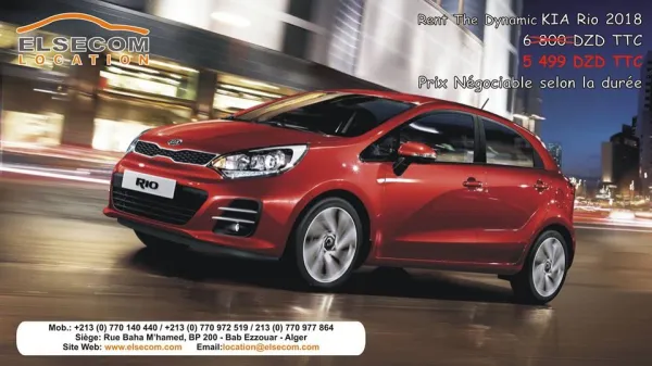 Elsecom Location : La New Ford Fiesta disponible à la location pour 3699 da/jour