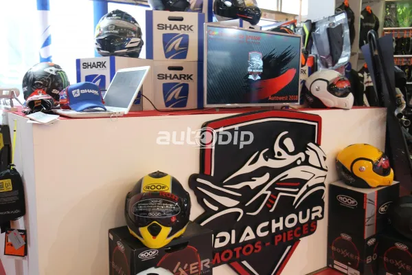 AUTOWEST 2018 / Sidi Achour Motos Pièces : introduction de la marque IXON, remises et offres sur les casques SHARK et les vêtements BERING