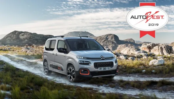 Le Citroën Berlingo décroche le trophée Autobest 2019