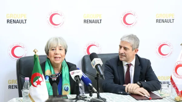 Renault Algérie a reversé 30 millions de dinars au croissant rouge algérien