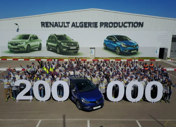 L'usine Renault Algérie Production a produit 200.000 unités depuis 2014