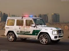 شرطة دبي: دوريات بـ Classe G المعدلة من Brabus