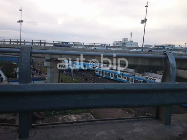 حادث قطار الجزائر : السرعة المفرطة سبب انحراف القطار