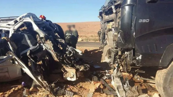 حوادث المرور: 30 قتيل و أكثر من 1000 جريح خلال أسبوع واحد (الحماية المدنية)