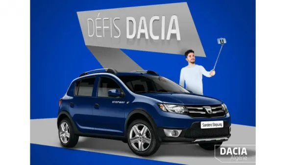 داسيا الجزائر تطلق "تحديات داسيا" على صفحتها على الفيسبوك